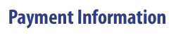 Payment Information