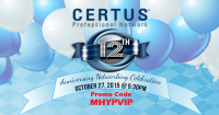 CERTUS Network 12th Anniversary Party