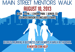 Main Street Mentors Walk