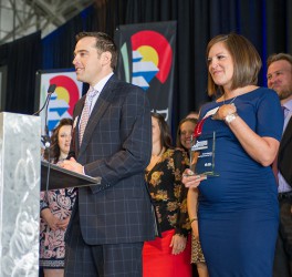 President of MHYP and Husband win Denver Metro Chamber Small Business of the Year